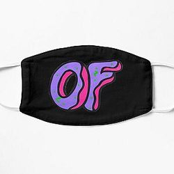 Cool Odd Future Logo Design (white) Flat Mask RB2709