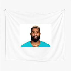 Playmaker Leader Odell Beckham Jr Tapestries
