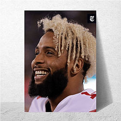 Signal Caller Odell Beckham Jr Posters