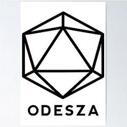 Odesza Merch Odesza Logo Poster RB0812