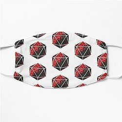 Odesza red dye Flat Mask RB0812