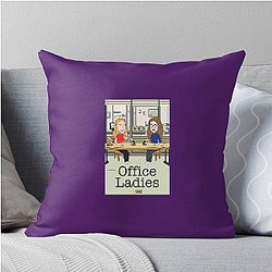 Office Ladies is a comedy podcast Office Ladies Pillows Cover