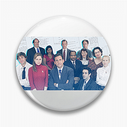 Office Ladies is a rewatch podcast Office Ladies Pins
