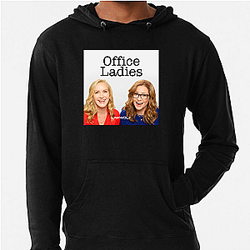 Office Ladies is hosted by Jenna Fischer and Angela Kinsey Office Ladies Hoodies