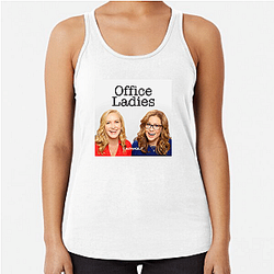 Office Ladies is hosted by Jenna Fischer and Angela Kinsey Office Ladies Tank Tops
