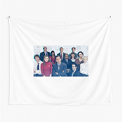 Office Ladies is a rewatch podcast Office Ladies Tapestries