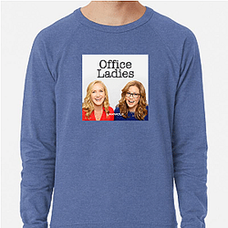 Office Ladies is hosted by Jenna Fischer and Angela Kinsey Office Ladies Sweatshirts