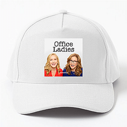 Office Ladies is hosted by Jenna Fischer and Angela Kinsey Office Ladies Hats & Caps