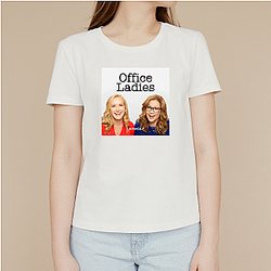Office Ladies is hosted by Jenna Fischer and Angela Kinsey Office Ladies T-Shirts