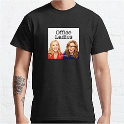 Office Ladies is hosted by Jenna Fischer and Angela Kinsey Office Ladies T-Shirts
