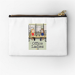 Office Ladies is a comedy podcast Office Ladies Zipper Pouches