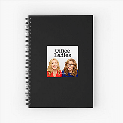 Office Ladies is hosted by Jenna Fischer and Angela Kinsey Office Ladies Notebook