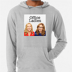 Office Ladies is hosted by Jenna Fischer and Angela Kinsey Office Ladies Hoodies