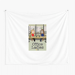 Office Ladies is a comedy podcast Office Ladies Tapestries