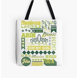 OH MY GIRL Collage Tote Bag