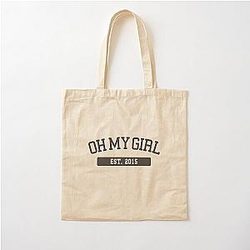 Kpop College Oh My Girl Kpop Merch Gift for Miracle Cotton Tote Bag