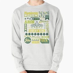 OH My Girl Collage Pullover Sweatshirt