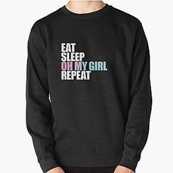 Eat Sleep Oh My Girl Kpop Pullover Sweatshirt