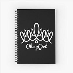 Oh My Girl KPop Logo Spiral Notebook