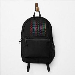 OH My Girl Colorful Typography Backpack