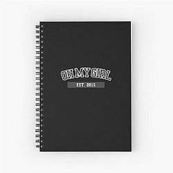 Kpop College - Oh My Girl - Kpop Merchandise for Fans - Gift for Miracle Spiral Notebook
