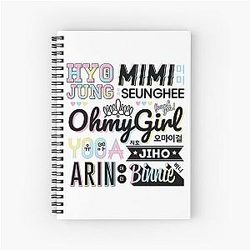 OH MY GIRL Spiral Notebook
