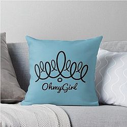 Oh Girl Throw Pillow