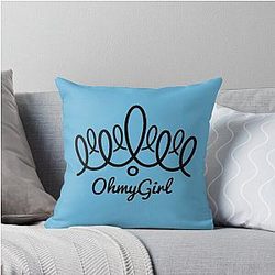 Oh My Girl Throw Pillow