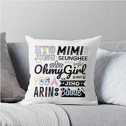 OH MY GIRL Throw Pillow