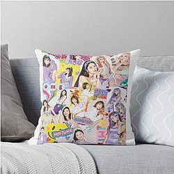Oh My Girl NONSTOP Collage Throw Pillow