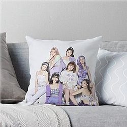 Oh My Girl Non Stop Concept Photo Throw Pillow