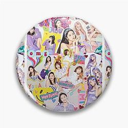 Oh My Girl NONSTOP Collage Pin