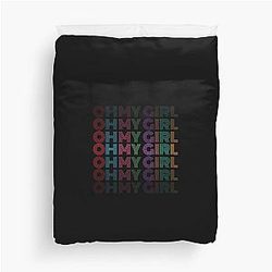 Oh My Girl Colorful Duvet Cover