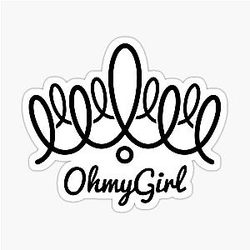 Oh Girl Logo Sticker