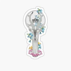 Oh my Girl Floral Lightstick kpop Sticker