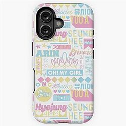 OH MY GIRL Collage iPhone Tough Case