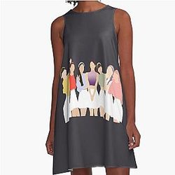 Oh Girl Dolphin A-Line Dress