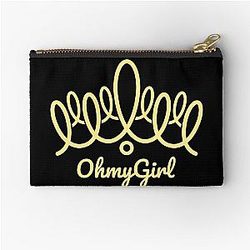 OH My Girl Logo Zipper Pouch