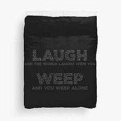 Oldboy Laugh and Weep alone Duvet Cover