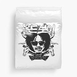 Oldboy Pattern - Laugh Weep - Classic Movies Duvet Cover