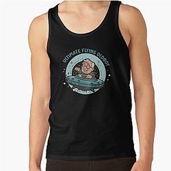 Ultimate Flying Old Man Tank Top