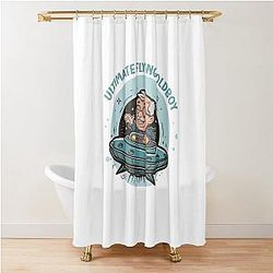Ultimate Flying Oldboy Shower Curtain