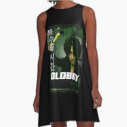 Japanese-inspired Pop Culture A-Line Dress