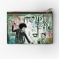 Oldboy Art illustration drawing Chan Wook Park Joe Badon Korean Film Movie Zipper Pouch