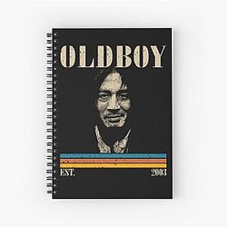 Retro Oldboy Spiral Notebook