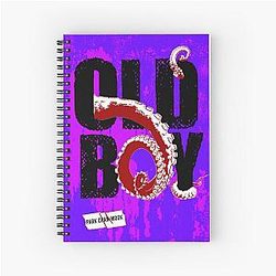 POSTER OF OLDBOY Spiral Notebook