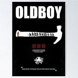 Oldboy Minimal Movie Poster