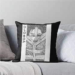 OLDBOY DUCT TAPE Throw Pillow