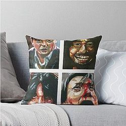 Oldboy Throw Pillow