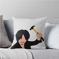Oldboy Throw Pillow
